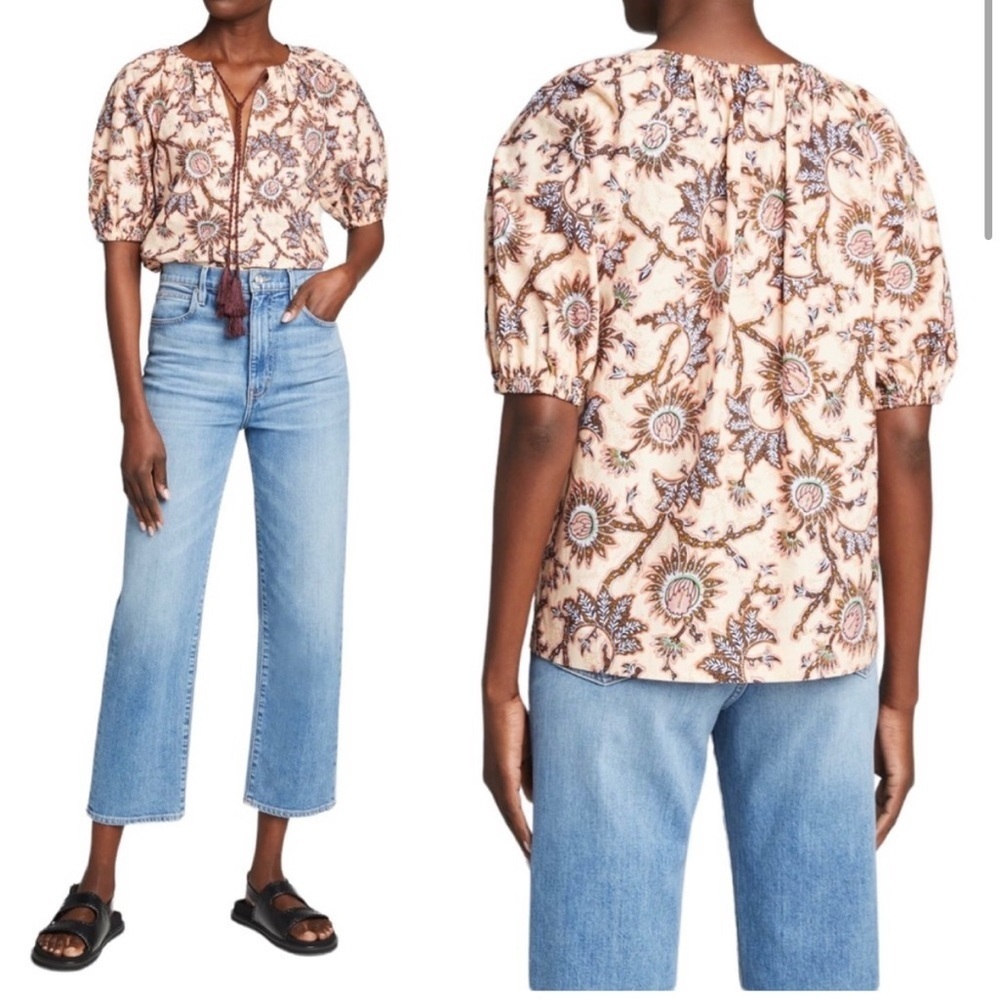 A.L.C Elly Print Top